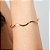 Bracelete Ajustável Ondinha - Semijoias 18k - P78-12200 - Imagem 2