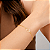 Pulseira Trevo Vazado - Semijoias 18k - P79-09130 - Imagem 1