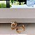 Argola Com Crucifixo Cravejado - Semijoia 18k - B373-09130 - Imagem 1