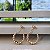Trio Argola C/Bolinhas - Semijoia 18k - B473-21230 - Imagem 3