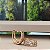 Argola Cravejada-15 mm - Semijoias 18k -B327-11140 - Imagem 1