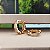 Argola Trabalhada Com Zircônias - Semijoia 18k -B531-10120 - Imagem 1