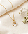 Gargantilha Com Gotas Zircônias - Semijoia 18k - MG901-X188 - Imagem 1