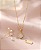 Gargantilha Trevo Cravejado - Semijoia 18k - MG856-X140 - Imagem 1