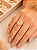 Anel Coração Cravejado - Semijoia 18k - MA561 - Imagem 1