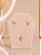 Conjunto Vazado Com Zircônias - Semijoia 18k - MCJ165 - Imagem 1