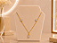 Conjunto Tartaruga Com Zircônia - Semijoia 18k - MCJ164 - Imagem 2