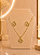 Conjunto Trabalhado - Semijoia 18k- MCJ180 - Imagem 1