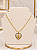 Gargantilha Coração C Nossa Senhora - Semijoia 18k- MG983 - Imagem 1