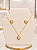 Conjunto Coração Cravejado - Semijoia 18K - MCJ186 - Imagem 1