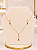 Conjunto Gota Cravejada Com Zircônias - MCJ185 - Imagem 1