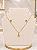 Conjunto Ponto De Luz Semijoia 18k- MCJ197 - Imagem 1