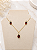 Conjunto Oval Com Zircônias - Semijoia 18k - MCJ191 - Imagem 1