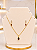 Conjunto Oval Cravejado - Semijoia 18k - MCJ198 - Imagem 2