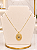 Gargantilha Nossa Senhora Cravejada - Semijoia 18k - MG1015 - Imagem 1