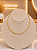 Gargantilha Choker Pipoca - Semijoia 18k-MG1009 - Imagem 1