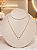 Gargantilha Choker Zirconia - Semijoia 18k - MG1025 - Imagem 1