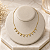 Gargantilha Com Quadrados Lisos - Semijoia 18k - MG1027 - Imagem 1