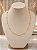 Gargantila Bolinhas Semijoias 18k - MG1041 - Imagem 1