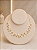 Gargantilha Ckoker Com Pérolas - Semijoia 18k - MG1061 - Imagem 1