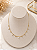 Gargantilha Zircônias Com Bolinha - Semijoia 18k - MG1044 - Imagem 1