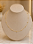 Gargantilha Bolinha Infantil - Semijoia 18k - MG1068 - Imagem 1