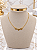 Gargantilha Choker Com Corações - Semijoia 18k - MG1077 - Imagem 1