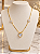 Gargantilha Choker Coração - Semijoia 18k - MG1052 - Imagem 1