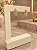 Argola Quadrada Cravejada Semijoia18k B831 - Imagem 1