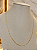Corrente Masculina Tampa de Latinha- 60cm - 2.5mm - Semijoia 18k - MG1094 - Imagem 1