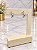 Argola Com Zircônias - Semijoia Banho Ródio - B883 - Imagem 1