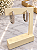 Argola Quadrada Cravejada - Semijoia Com Banho de Ródio - B904 - Imagem 1