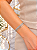 Bracelete Corrente Grumet Regulável - Aço Inoxidável - P168 - Imagem 1