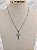 Corrente Cordão Baiano com Crucifixo São Bento - Aço Inoxidável - MG972 - Imagem 1