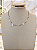 Gargantilha Choker com Pedras Incolor - Aço Inoxidável - MG956 - Imagem 1