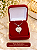 Caixa Para Conjunto, Pulseira, Brinco, Gargantilha - Veludo Vemelho - CJ02 - Imagem 1