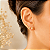 BRINCO EAR CUFF CORAÇÃO - SEMIJOIA - ANTIALÉRGICO - Imagem 1