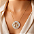 Gargantilha Casal Cravejado - Semijoia 18k - MC37-47282 - Imagem 1