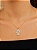 Gargantilha Mão De Fátima - Semijoia 18k - 45cm - Imagem 1