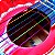 Violão Infantil PHX 1/2 Minnie Linha Disney VID-MN1 Com Cordas Coloridas de Nylon Acompanha Capa e Palhetas - Imagem 5