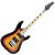 Kit Guitarra Strinberg SGS250 Ponte Floyd Rose Sunburst  Super Strato  Basswood Com Amplificador, Acessórios - Imagem 5
