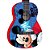 Kit Violão Clássico PHX Disney Mickey Rocks Nylon VID-MR1 Azul Estudante Acompanha Protetores de dedo, Capa e Palhetas - Imagem 4