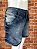 SHORTS JEANS  BARRA PLUS SIZE - Imagem 2