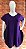VESTIDO DE MALHA ROXO PLUS SIZE - Imagem 1
