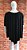 BLUSA PRETA DE MALHA PLUS SIZE - Imagem 3