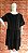VESTIDO MIDI PRETO PLUS SIZE - Imagem 2