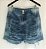 SHORTS SAIA JEANS DESTROYER BARRA DESFIADA PLUS - Imagem 1