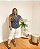 BLUSA DE MALHA LISTRA DIAGONAL PLUS SIZE - Imagem 1