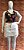 SHORTS SAIA BRANCO COM BRILHOS PLUS SIZE - Imagem 1