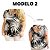 BLUSA BASICA PRETO & CREME PLUS SIZE - Imagem 2